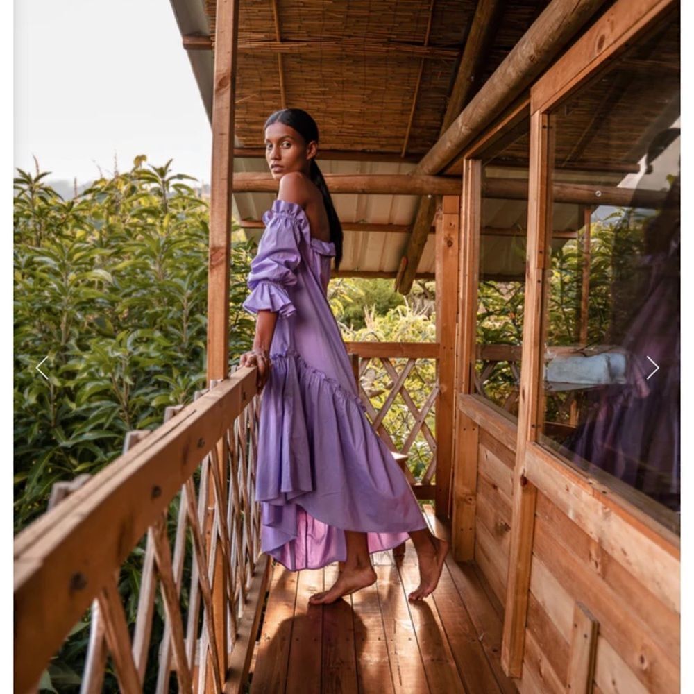 The Lulo Project The Daydreaming Dress in Purple size XS